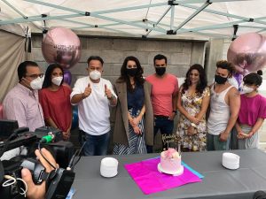 Mi fortuna es amarte festeja cumpleaños de Susana González