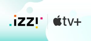 Logo comunicado integración izzi y Apple TV